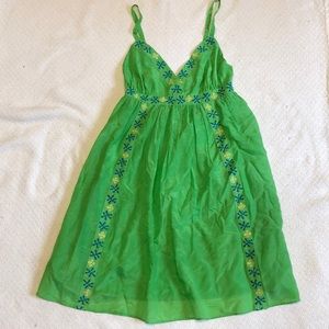 Banana Republic green dress